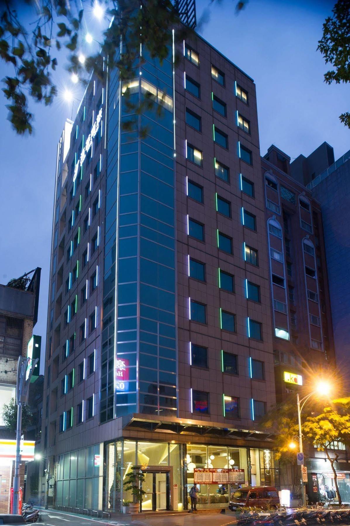 Hotel Green World Jianpei Taipeh Exterior foto